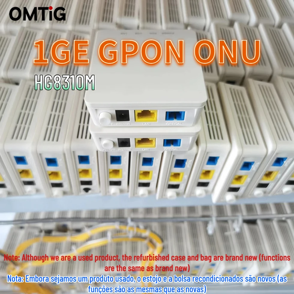

Оптический сетевой модем GPON ONU 100%, 1 Гбит/с, новый, б/у