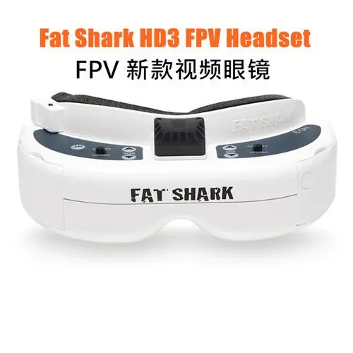 Fatshark Fat Shark Dominator HD3 HD V3 4:3 FPV Goggles FPV V