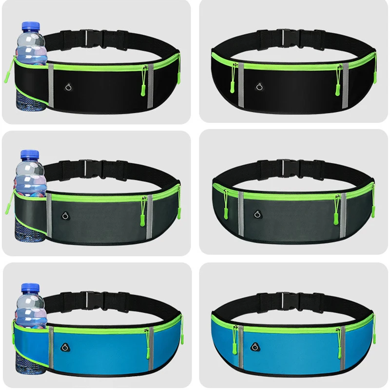 Sports Invisible Bodypack Men's and Women's Running Mobile Phone Bag Outdoor Waterproof Multi-function Fashion New Mini Hip Sack