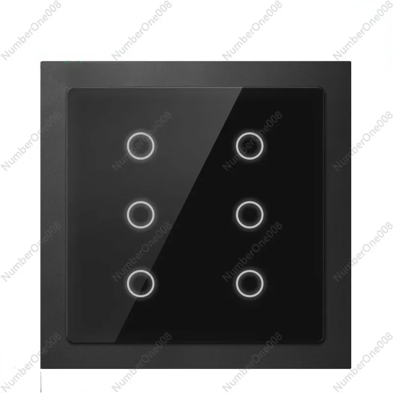 домашняя автоматизация KNX умный дом сенсорный переключатель 6-клавишный