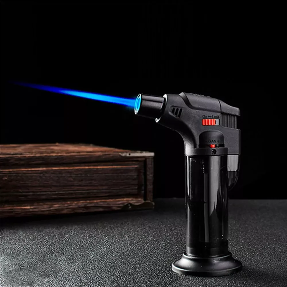 

2023NEW Lighter Torch Gas Refillable Fire Adjustable Jet Flame Lighter Cooking Torch BBQ Ignition Picnic Tool Smoking Accessorie