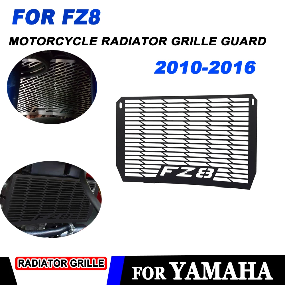 

Защита радиатора для мотоцикла YAMAHA FZ8 FZ 8 2010 2011 2012 2013 2014 2015 2016, защитная крышка радиатора, защитная крышка для гриля