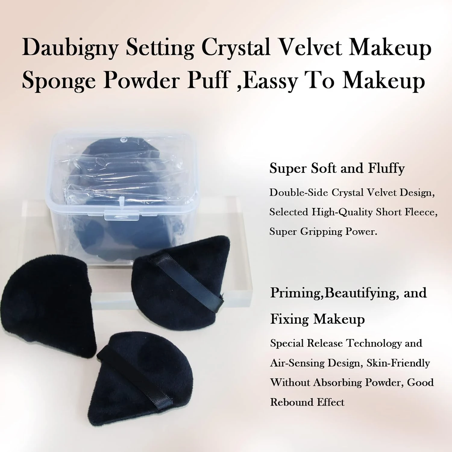 Роскошный набор из 6 увеличивающих мягких и гладких пудр для безупречного