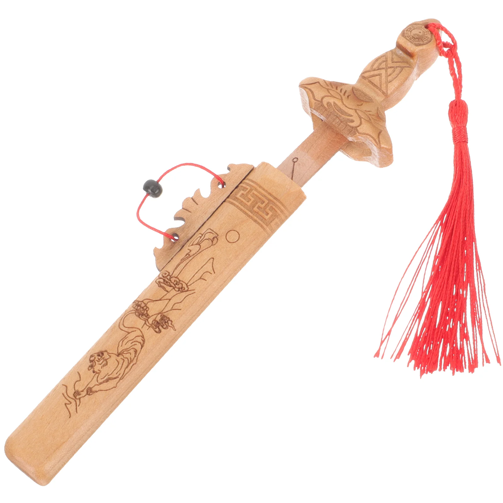 

Decor Pendant Wall Charm Home Han Diy Catholic Cross Crucifix Blessing Model Hanging Feng Chinese Shui Ornament Fengshui Wood