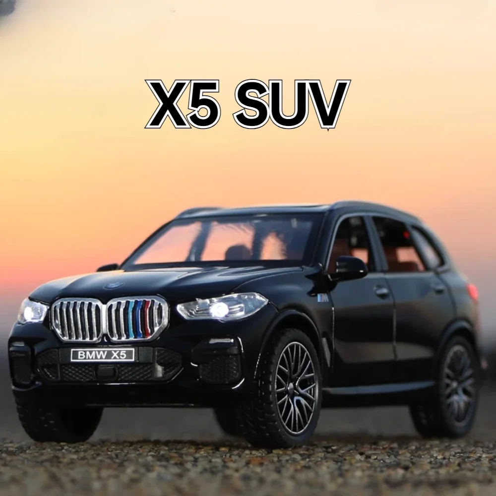 Модель внедорожника 1/32 X5 модель автомобиля из сплава искусственная со звуковым