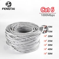 cat6 ethernet cable cat 6 network cable lan cable rj45 utp cat 6 20m 15m 30m 40m 50m for laptop router cat6rj45 internet cable