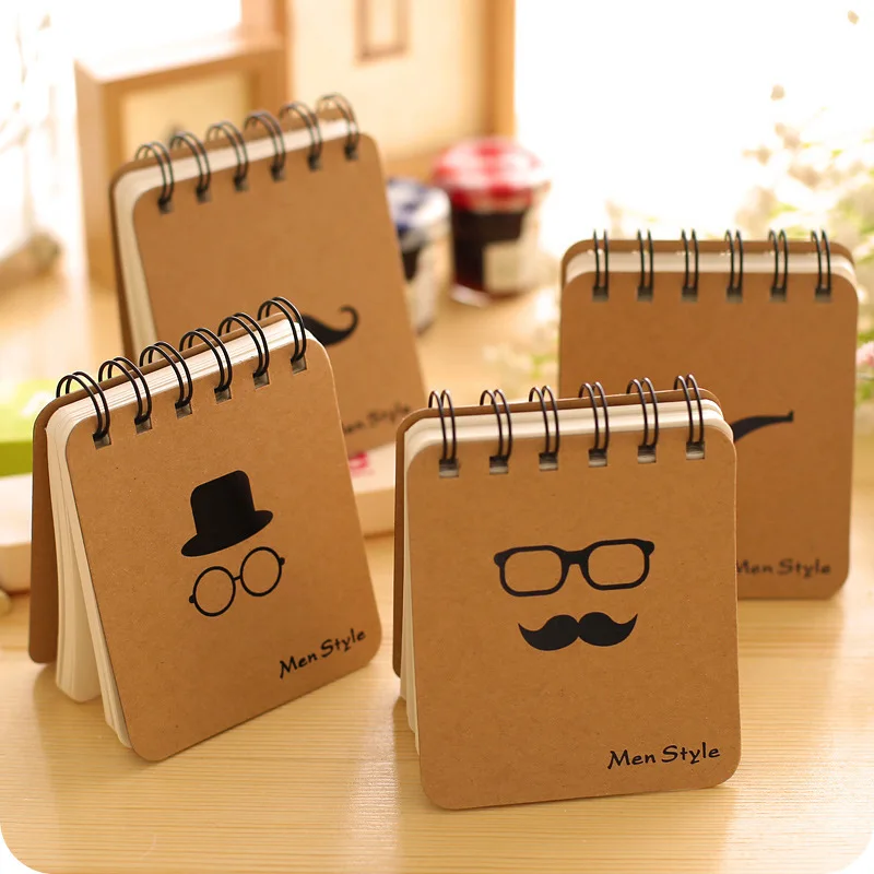 

A7 Cute Mini Portable Coil Notepad Diary Book Exercise Book School Office Supply