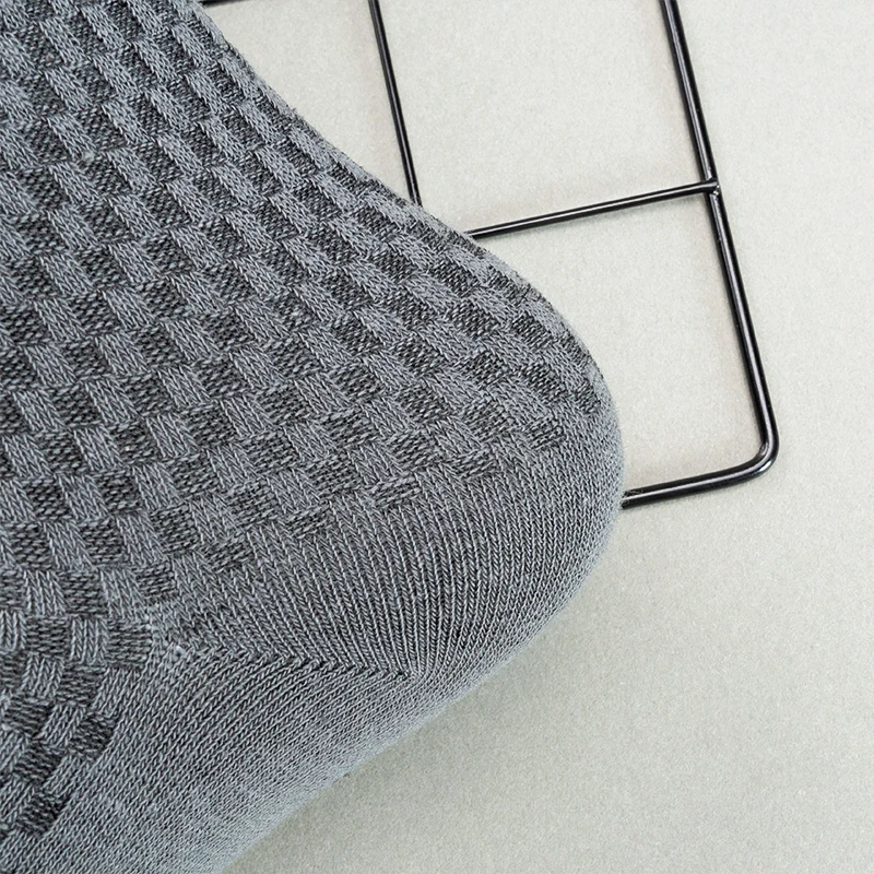 8 Pairs/Lot High Quality Fiber Men's Business Socks Breathable Deodorant Spring Autumn Winter Socks Plus Size EUR 39-44