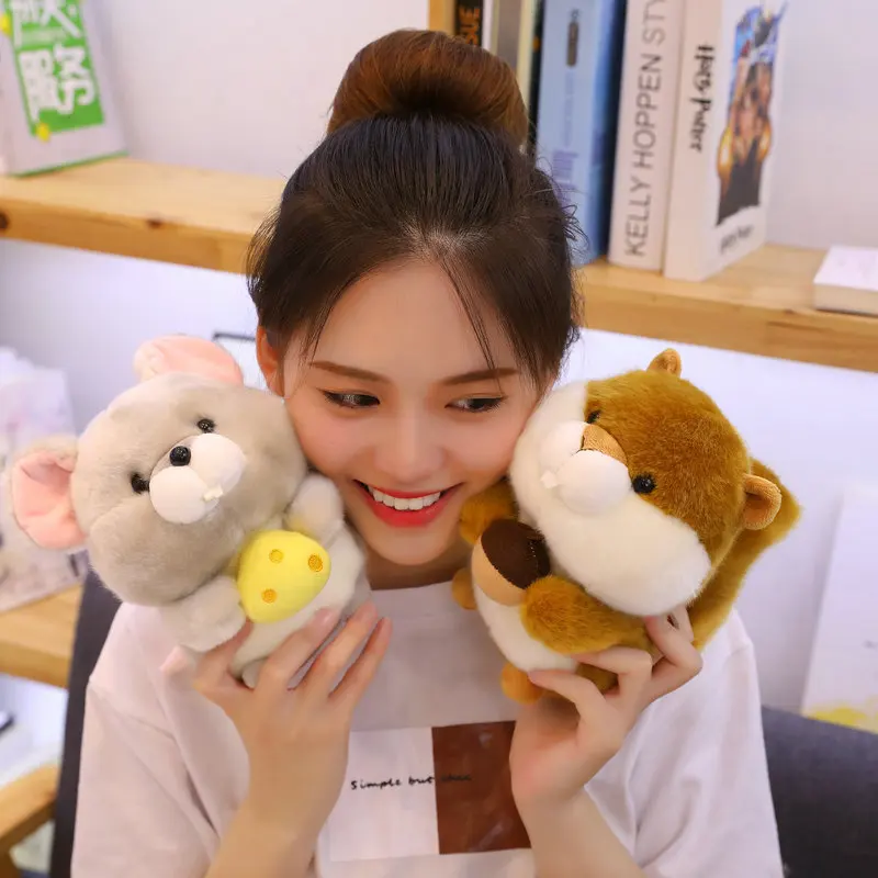 34 Syles мышь Хомяк Пингвин плюшевая игрушка мягкая собака кукла Хаски свинка мяч