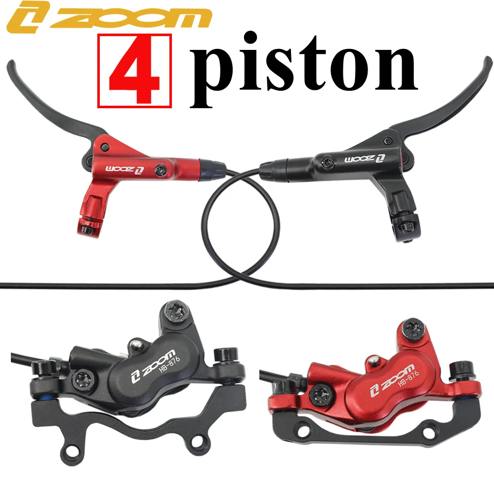 

4-поршневой Гидравлический дисковый тормоз ZOOM XT для горного велосипеда, масляный дисковый тормоз 160 мм, роторный ппорт, гидравлическая накла...