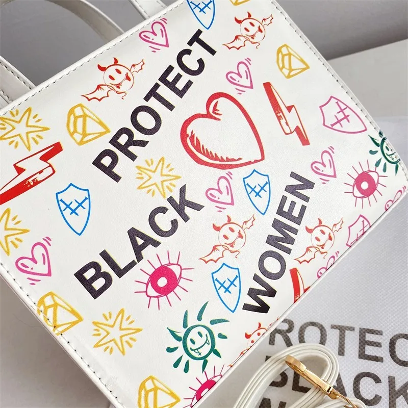 Elegant Ladies Handbags Protect Black Women Tote Bags Fashion Women's Leather Shoulder Bag Chic High Capacity Tote Crossbody Bag