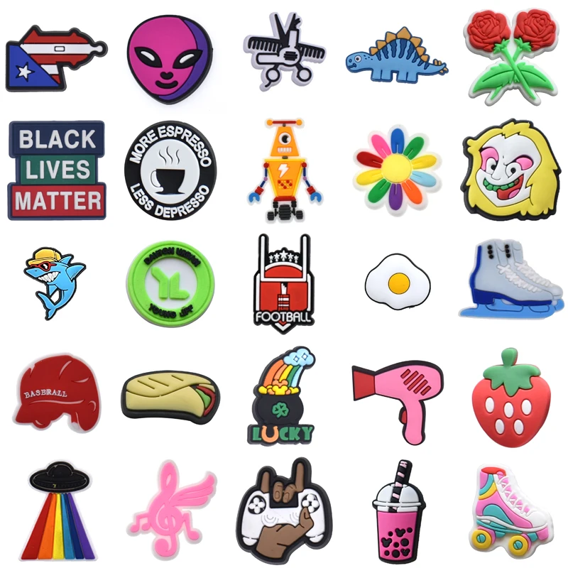 

Decorations for Crocs Kids Wholesale Bulk Shoes Accessories Men Set Jeans Women Charm Girl Packs Shoe Charms Gifts Para Pins Boy