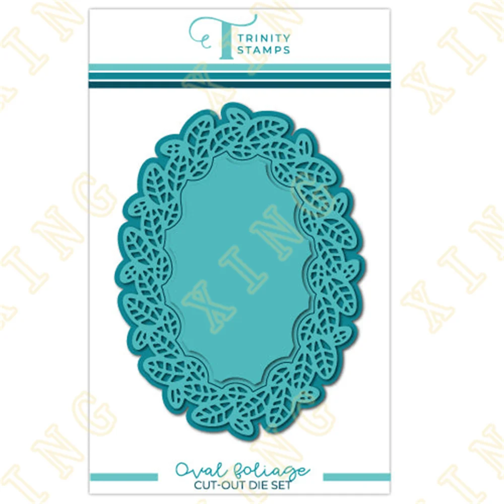 

Oval Foliage Metal Cutting Die Scrapbook Embossed Paper Card Album Craft Template Stencils New for 2022 Arrival Hot Sale