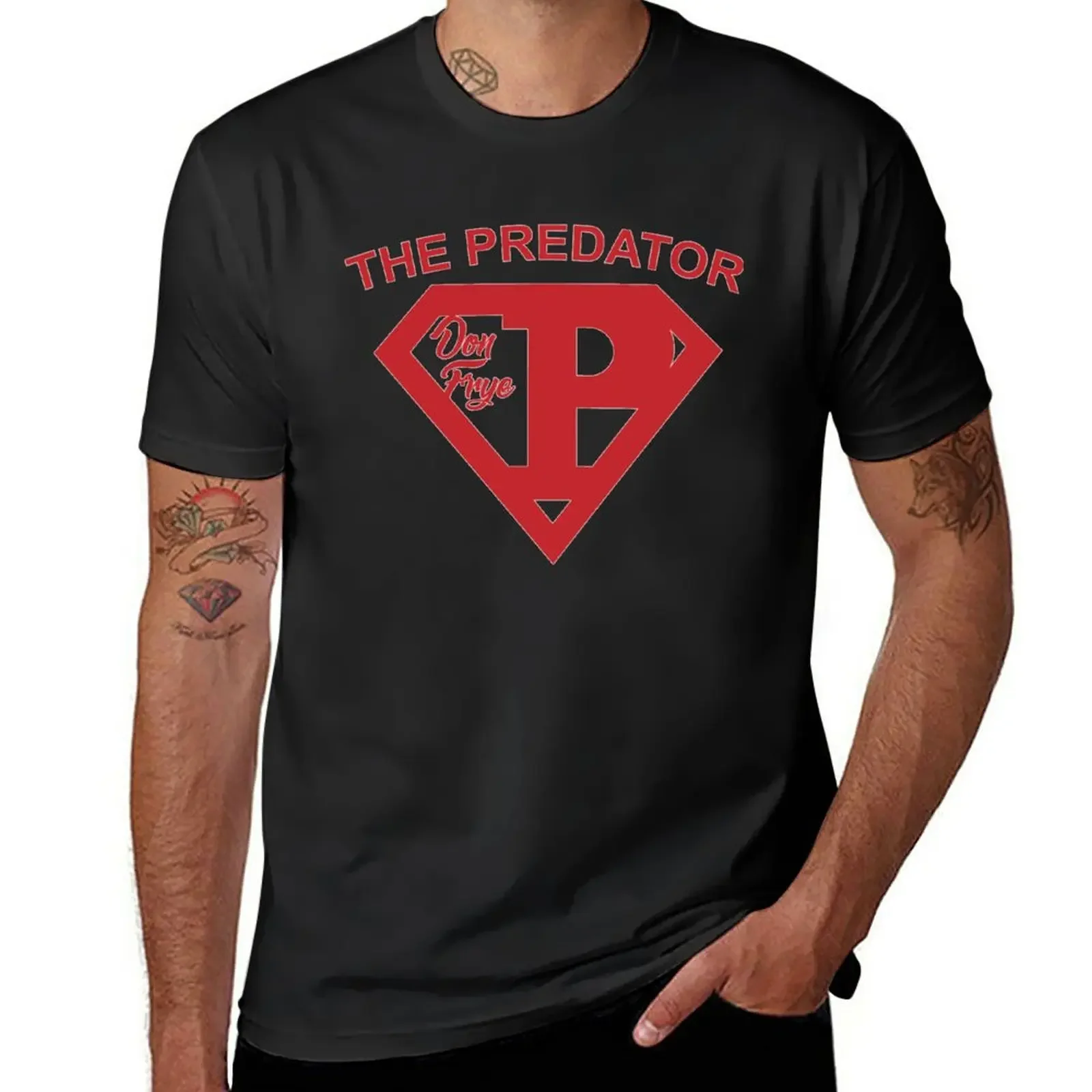 Новая футболка Don Frye The Predator MMA Legend винтажные футболки мужские