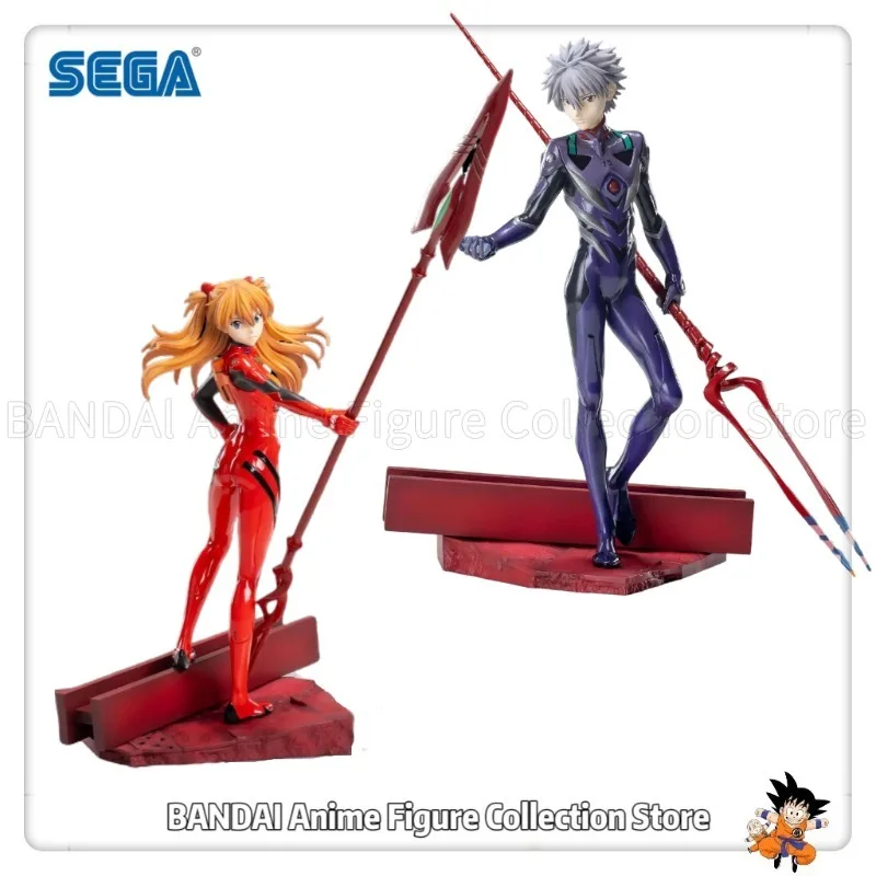 Фото В наличии оригинальные игрушки Luminasta Asuka Shikinami Langley/Kaworu Nagisa Копье Cassius, модель украшения, подарочная коллекция №2