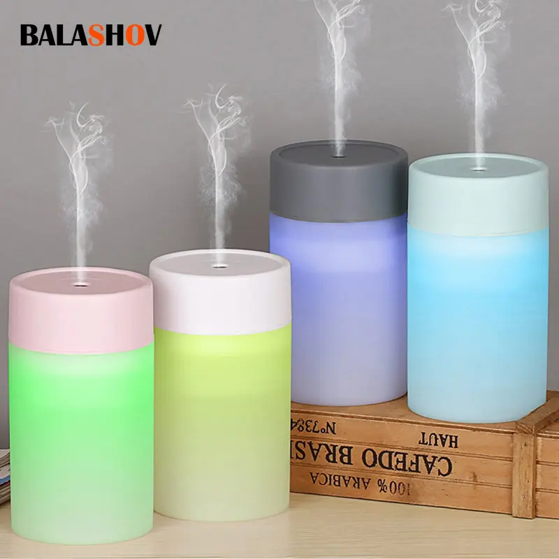 

260ml Mini Humidifier Air Diffuser USB Spray Aroma Maker Household Mounted Cool Mist Sprayer Humidifiers Foy Car Home