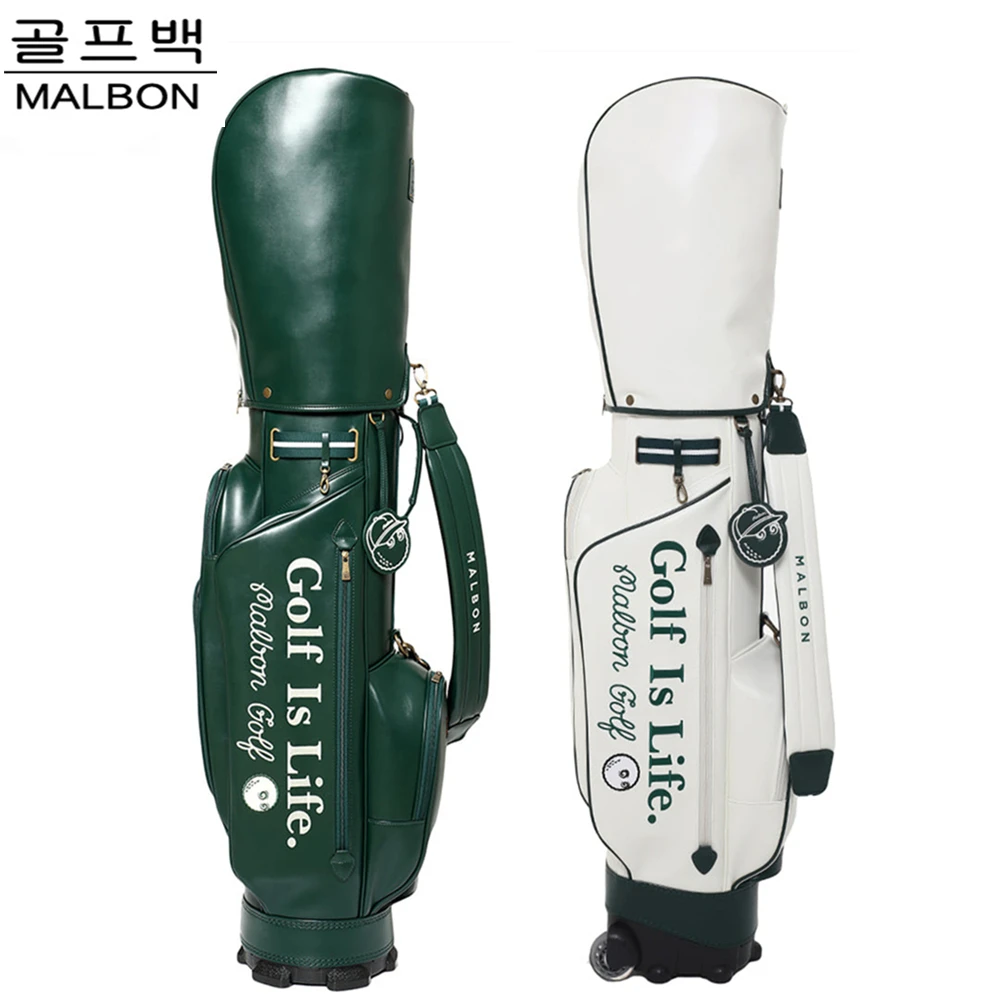 

MALBON GOLF 2023 New High Quality Portable Golf Standard Stand Caddy Bag Men Women Waterproof Antifouling 2 Covers
