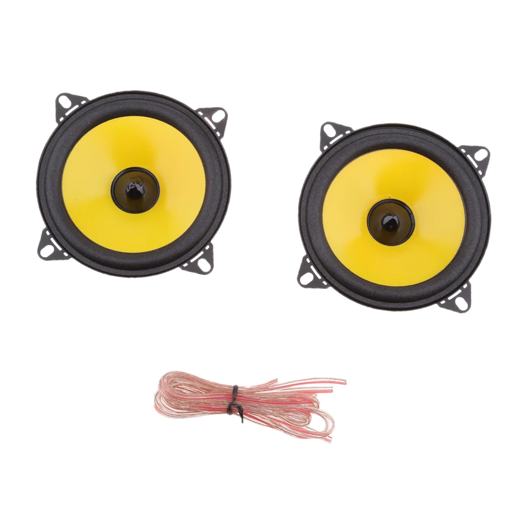 

1 пара 4 ''Dia 88dB 80W стерео аудио системы динамики