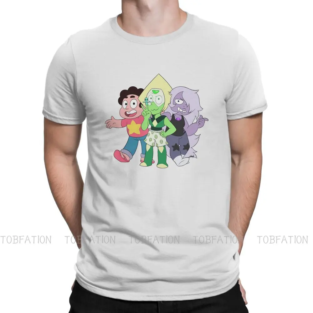 

Steven Universe Classic Animation Shorty Squad T Shirt Harajuku Fashion High Quality Tshirt Loose O-Neck Streetwear