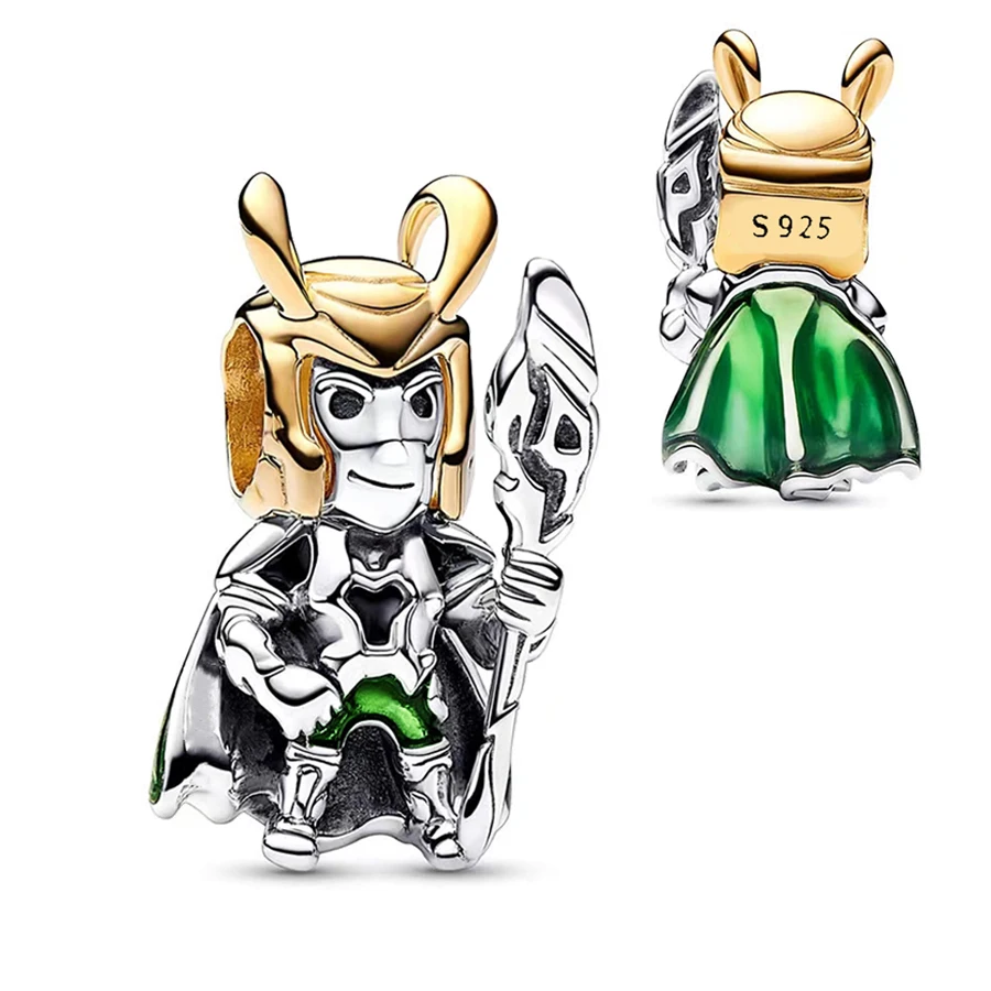 Новое поступление, Шарм-бусина с доктором странным Локи в виде героя, подходит для оригинального базового браслета Пандоры, женские Украшения «сделай сам»