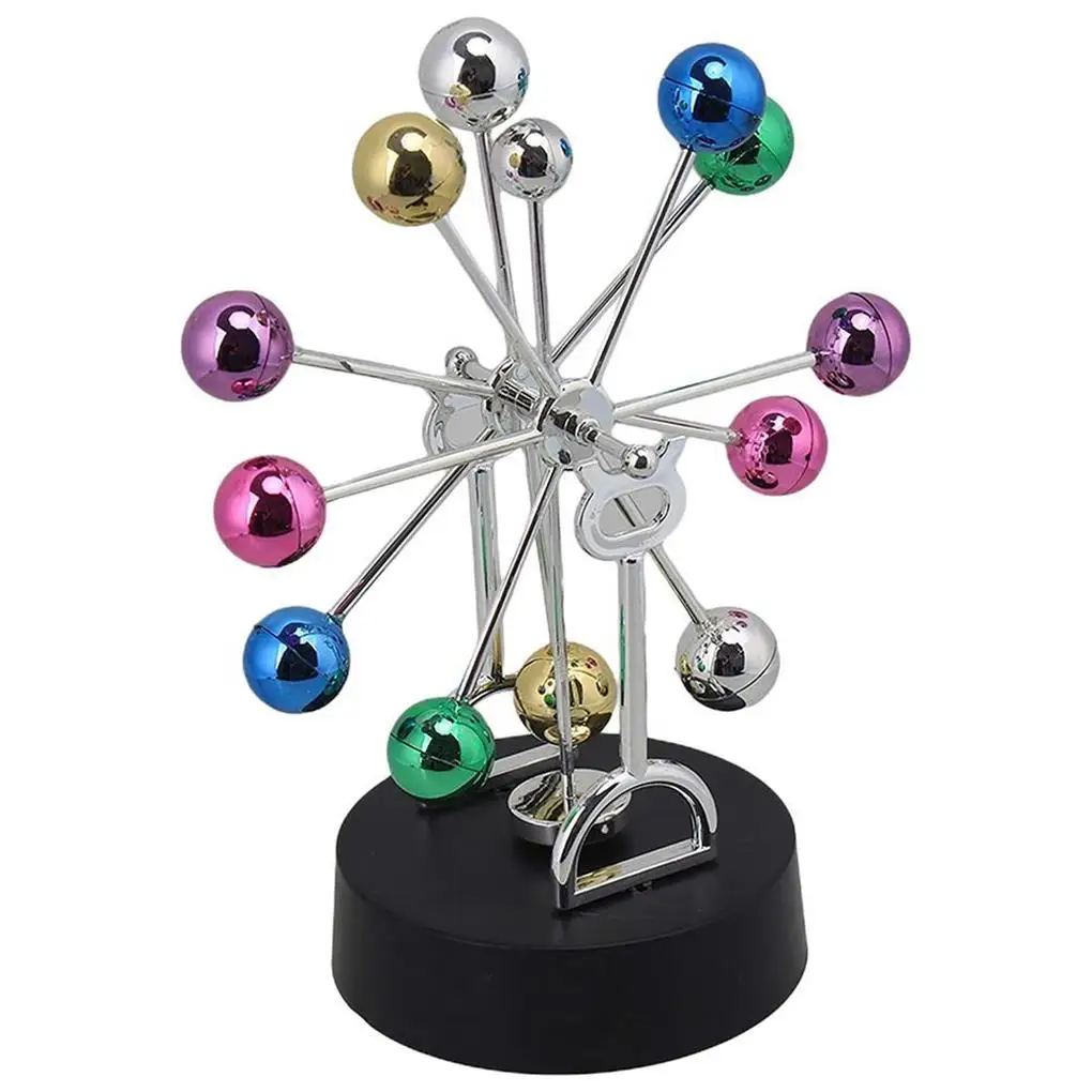 

Ferris Wheel Decoration Prop Household Unique Indoor Room Scene Layout Colorful Balls Tabletop Decor Home Ornament