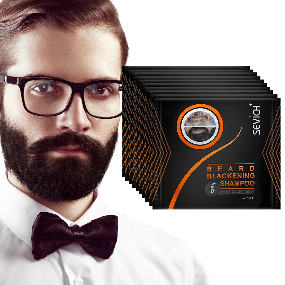Tint Cream Moustache Shampoo For Men Dropshipping