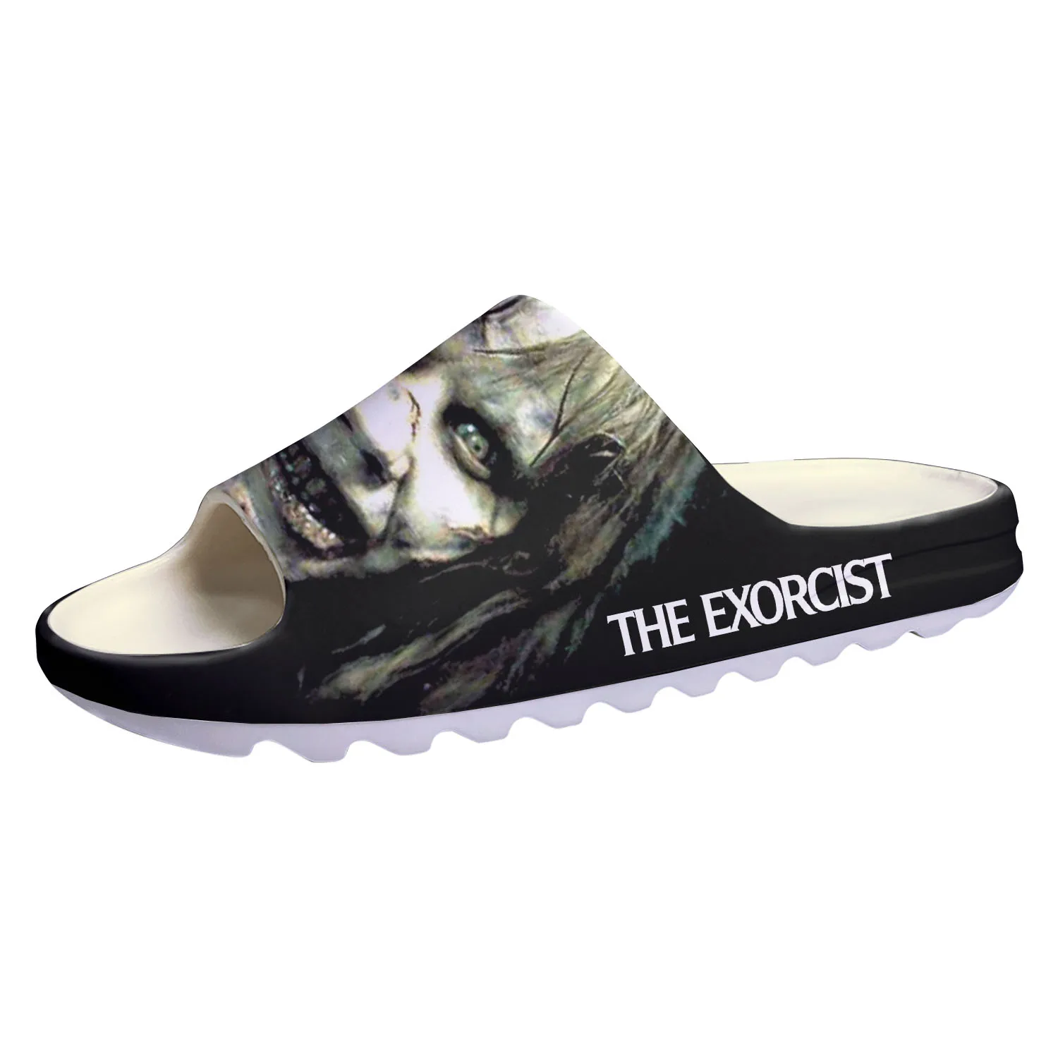The Exorcist Soft Sole Sllipers Home Clogs Customized Step On Water Shoes Mens Womens Teenager Step in Sandals