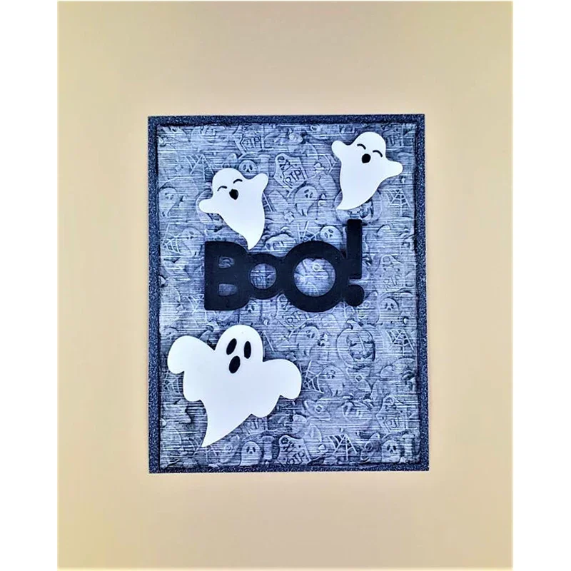 Тисненая папка с текстурой 3-d-элементы для Хэллоуина