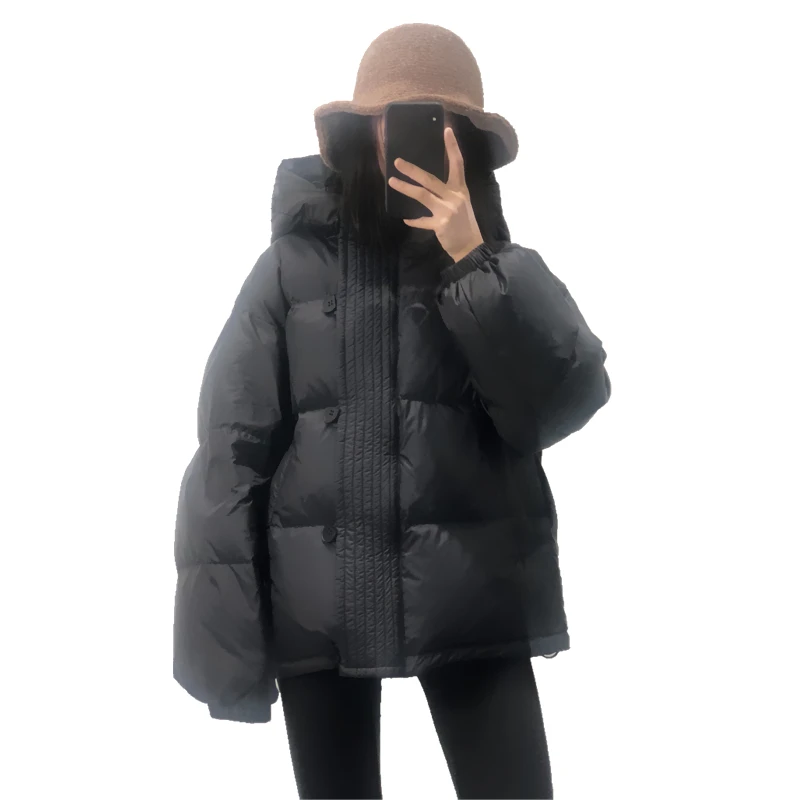 New Women Down Jacket Casual Style Autumn Winter Coats And Parkas Female Outwear