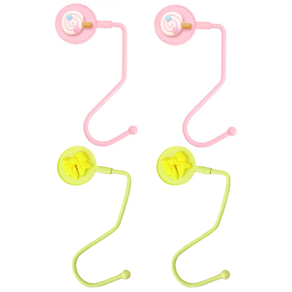 

Мультяшный держатель для сумки, настольная вешалка для кошелька, настольные складные вешалки для сумок