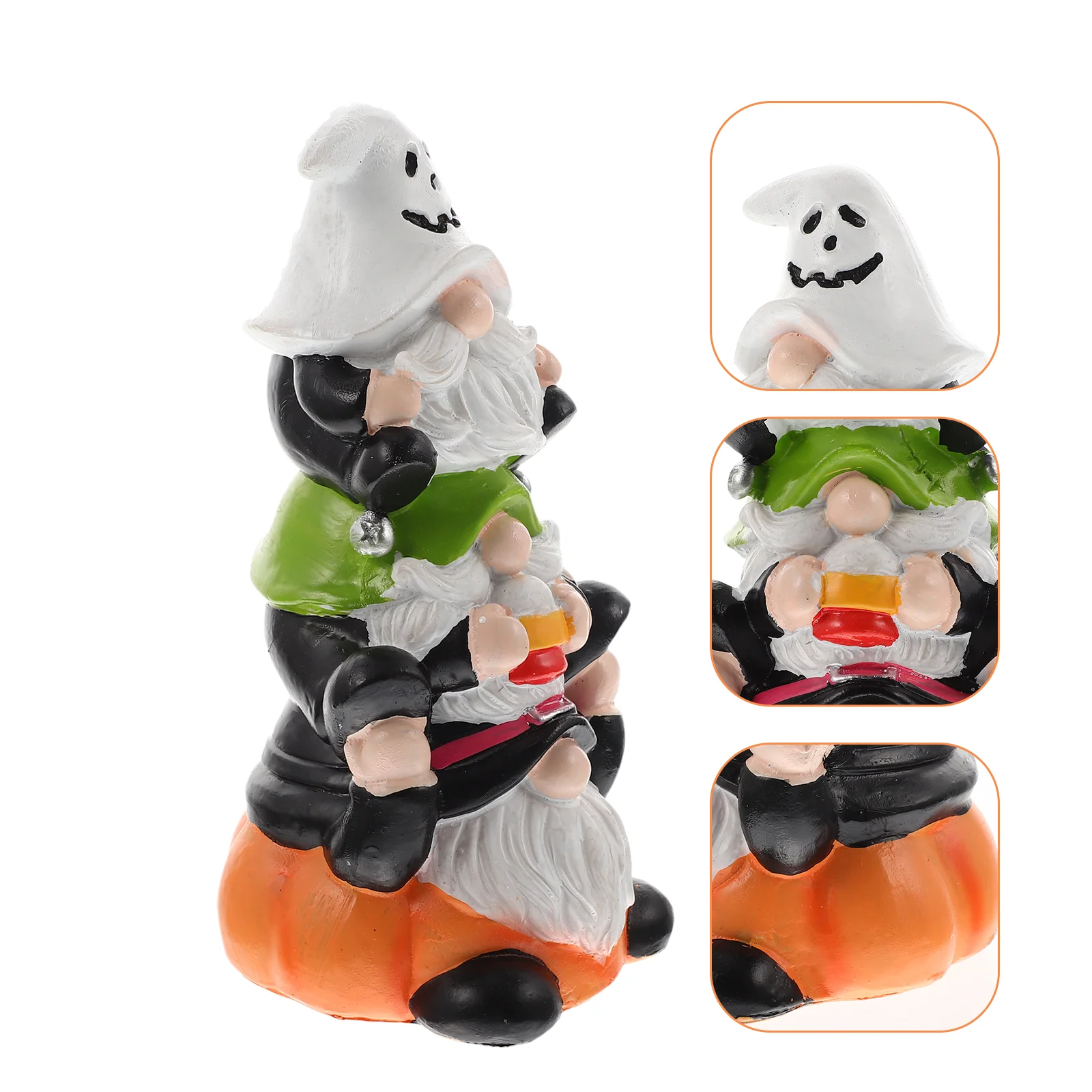 

Gnome Gnomes Statue Garden Resin Decor Stacked Desktop Decoration Ornament Figurines Scandinavian Dwarf Decorations Statues