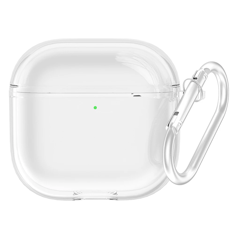 Противоударный прозрачный чехол для беспроводных наушников Apple AirPods 4 (2024)