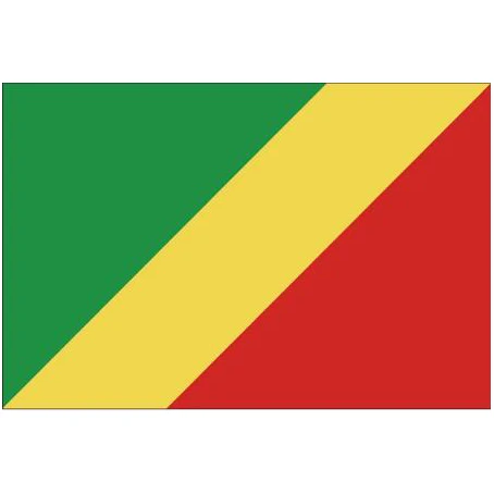 Вертикальный 90x150 см Национальный флаг Республики Конго | Дом и сад