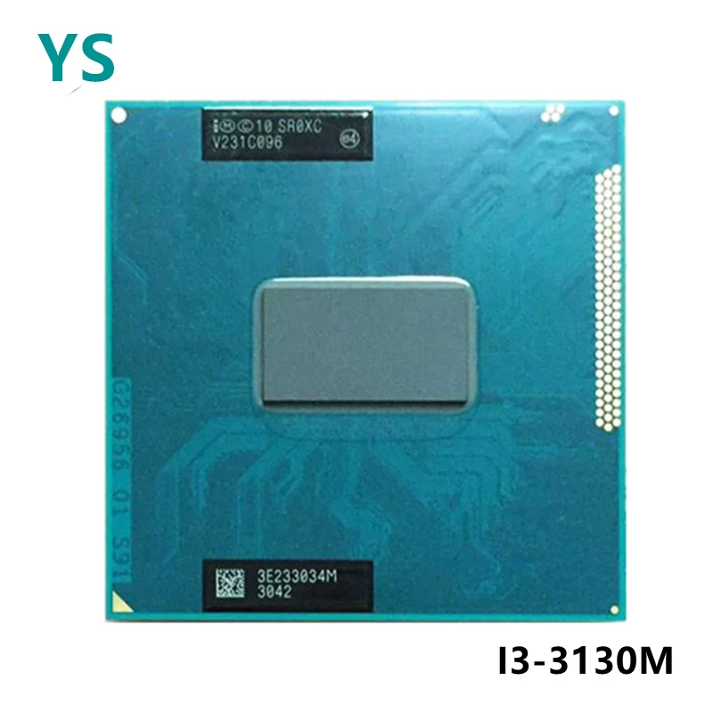 

Процессор Intel Core i3-3130M i3 3130M SR0XC 2,6 ГГц двухъядерный четырехпоточный, 3 МБ, 35 Вт, разъем G2 / rPGA988B