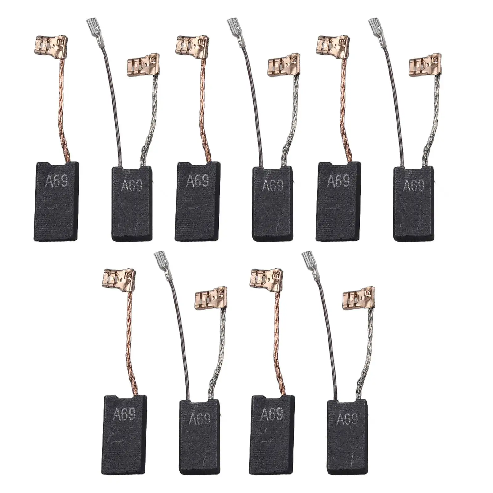 Сменные щетки 10 шт. угольные для обслуживания дрели номер детали 1617014135 Фиксация