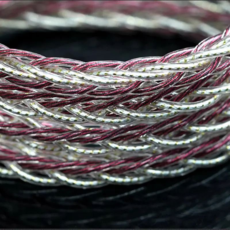 XINHS S14 8-core 22K gold-plated 7N silver plated copper hybrid HIFI headphone upgrade cable