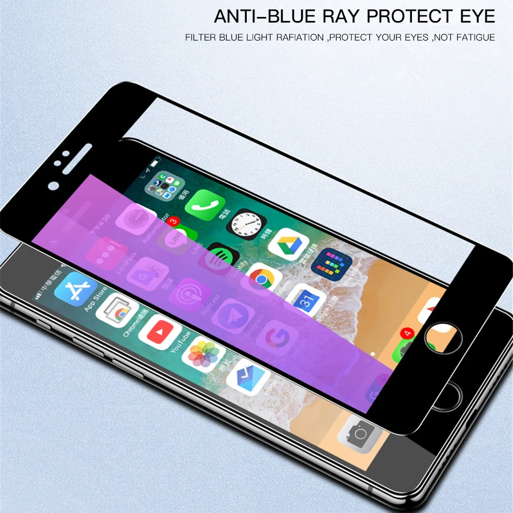 Защита экрана для IPhone набор из 2 предметов гибкая пленка закаленного стекла 9D