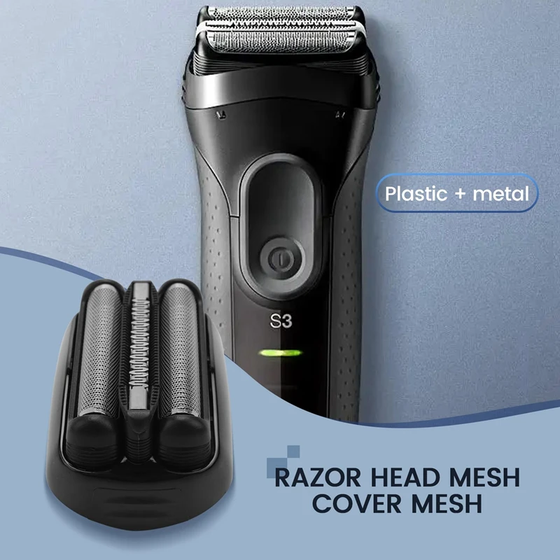 Replacement Head For Braun Series 3 Electric Razors 301s,310s,320s,330s,340s,360s,3010s,3020s,3030s,3040