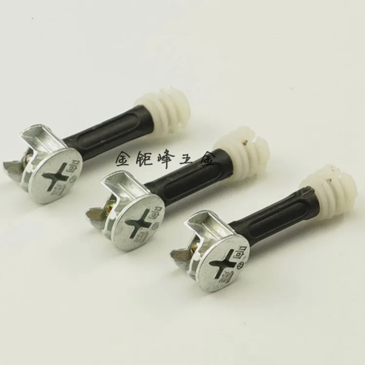 

20pcs Three in one screw, furniture connector, clothes cabinet, desk, link, fixer, eccentric wheel nut connection.