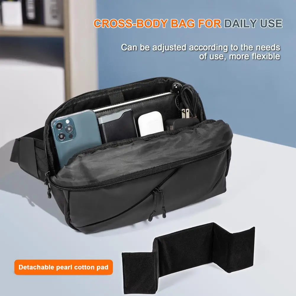 

Crossbody Storage Bag Compatible For Dji Om6/mini 3 Pro Pocket2 / Action3 Portable Chest Bag Accessories Storage Case