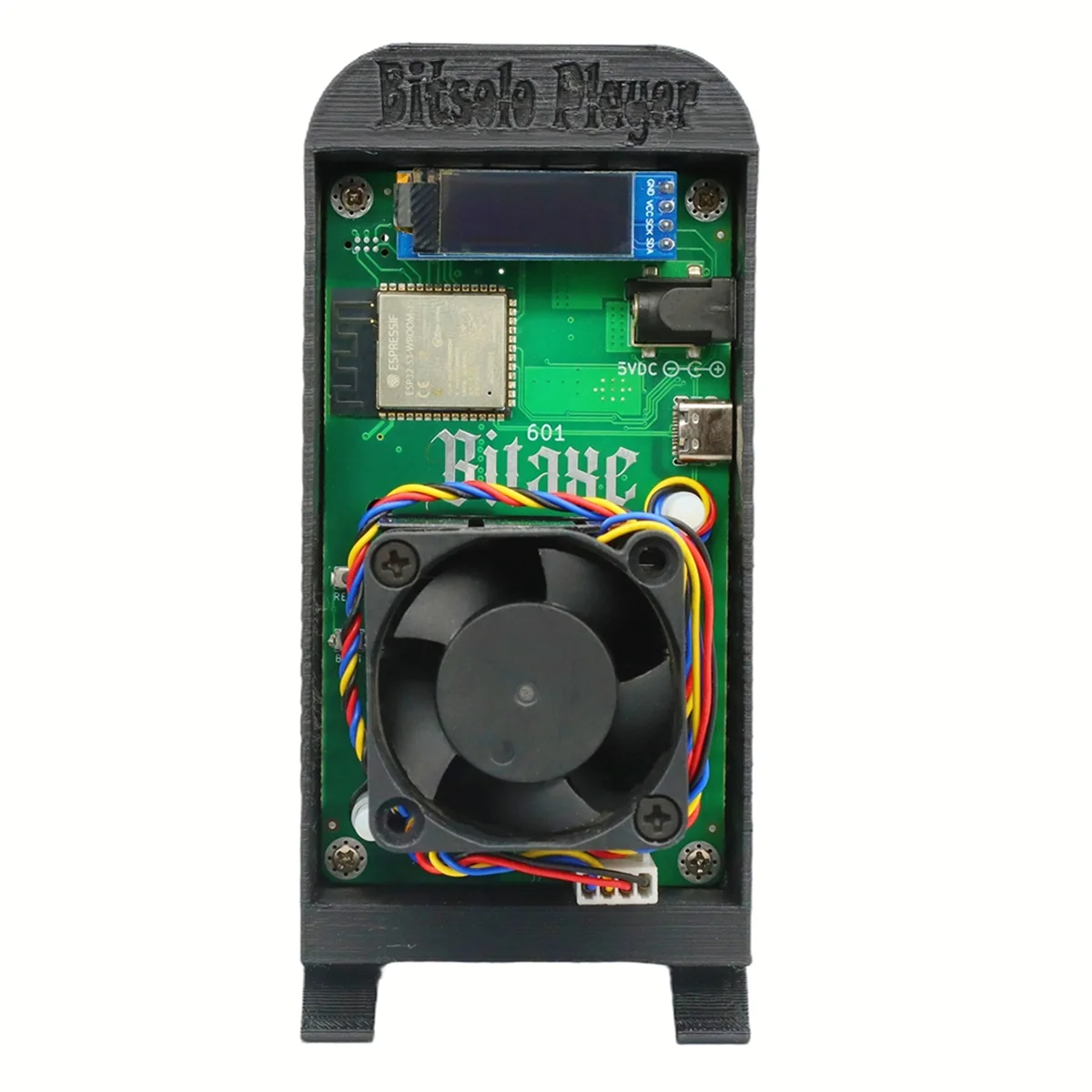 Bitaxe Gamma 601 Solo Miner 1 2TH/S 18 Вт BM1370 от Antminer S21 Pro Asic Bitcoin BTC с подставкой UK PLUG