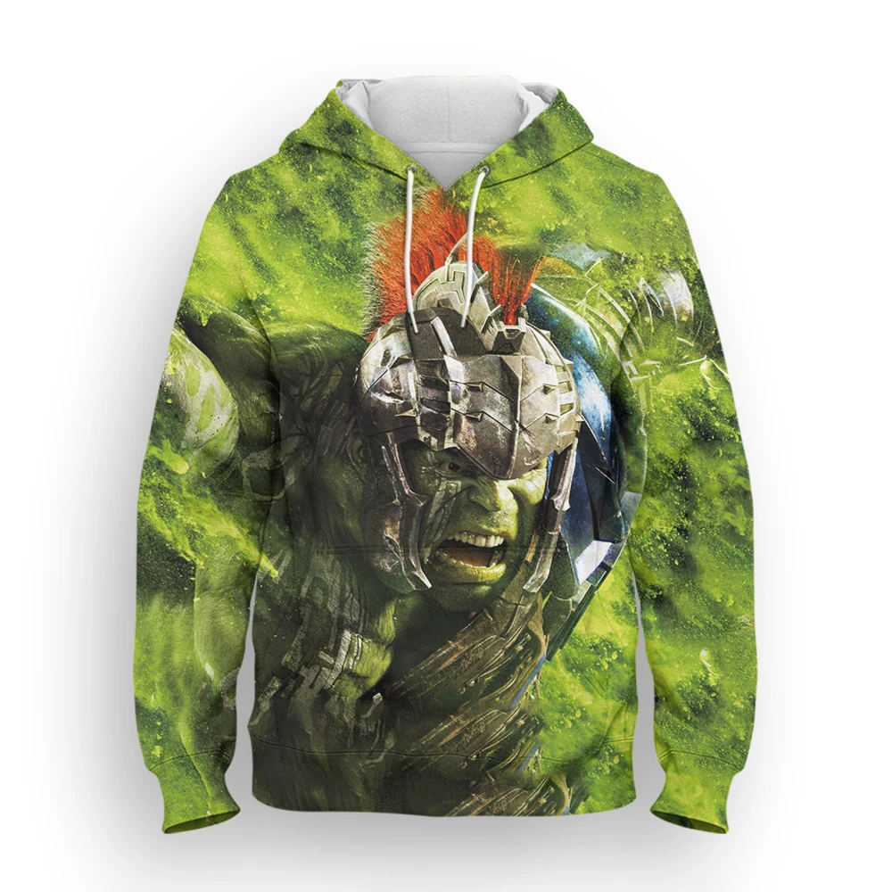 

Disney Hulk Marvel Superheroes Men's Hoodie Fashion Spring Autumn 3D Printed Men's Sweatshirt Long Sleeve Streetwear Sweatshirt