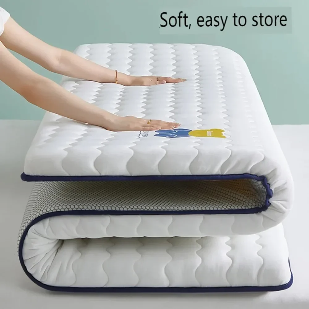 

Comfortable Bed Mattress Soybean Fiber Mattress Thickened Breathable Antibacterial Mattress 4.5cm Soft Quilt Mattress Colchones