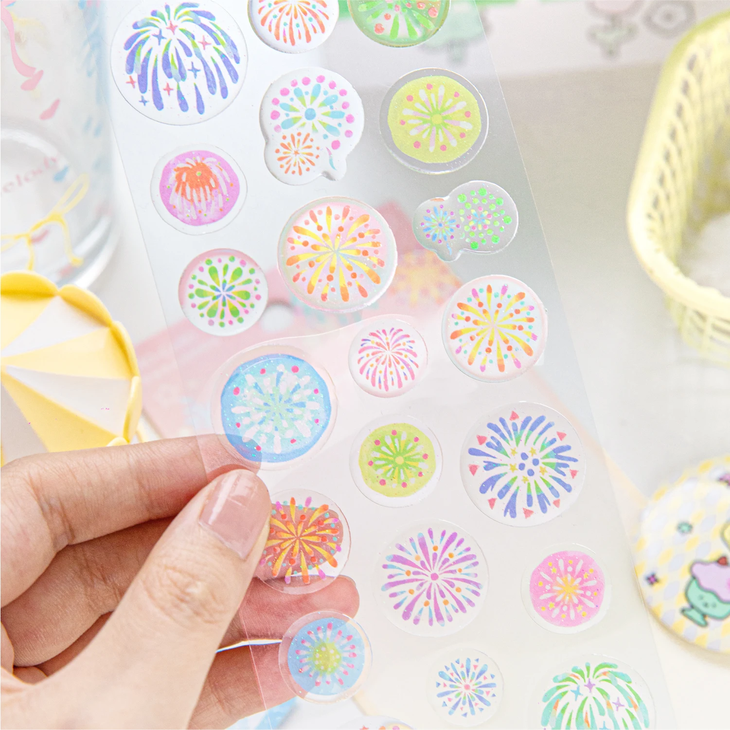 8 упаковок/партия декоративные эпоксидные наклейки