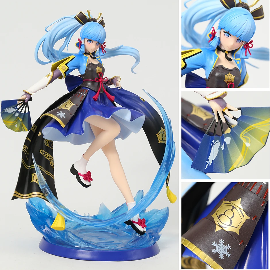 

Genshin Impact Kamisato Ayaka Anime Bishoujo Figure Collectible Model Figurine for Children Gift