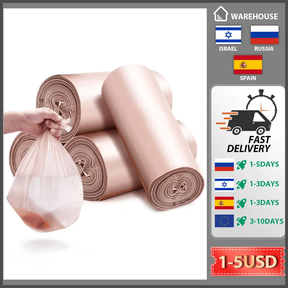 80 шт. одноразовые мешки для мусора 4 рулона в упаковке