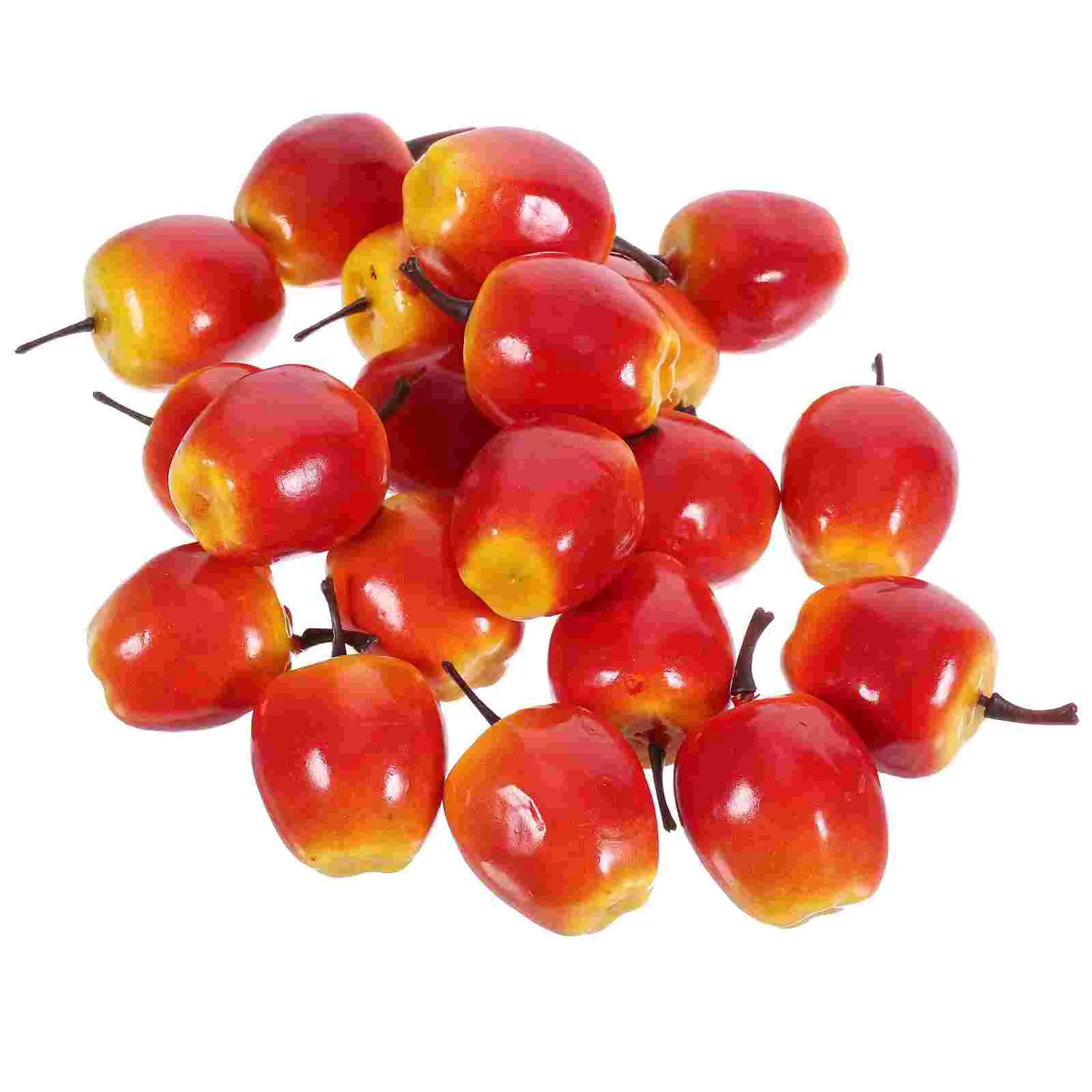 20 шт. набор имитированных маленьких моделей фруктов искусственные яблоки декор