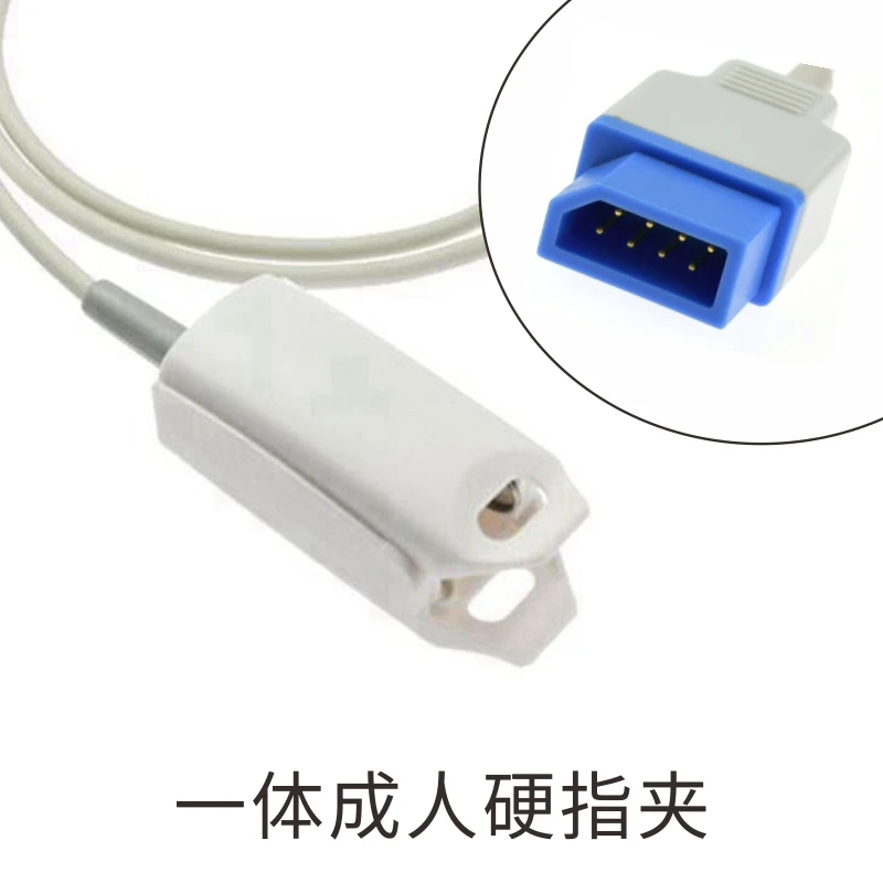 Силиконовый Датчик SPO2 с зажимом для пальцев взрослых и детей мониторинга