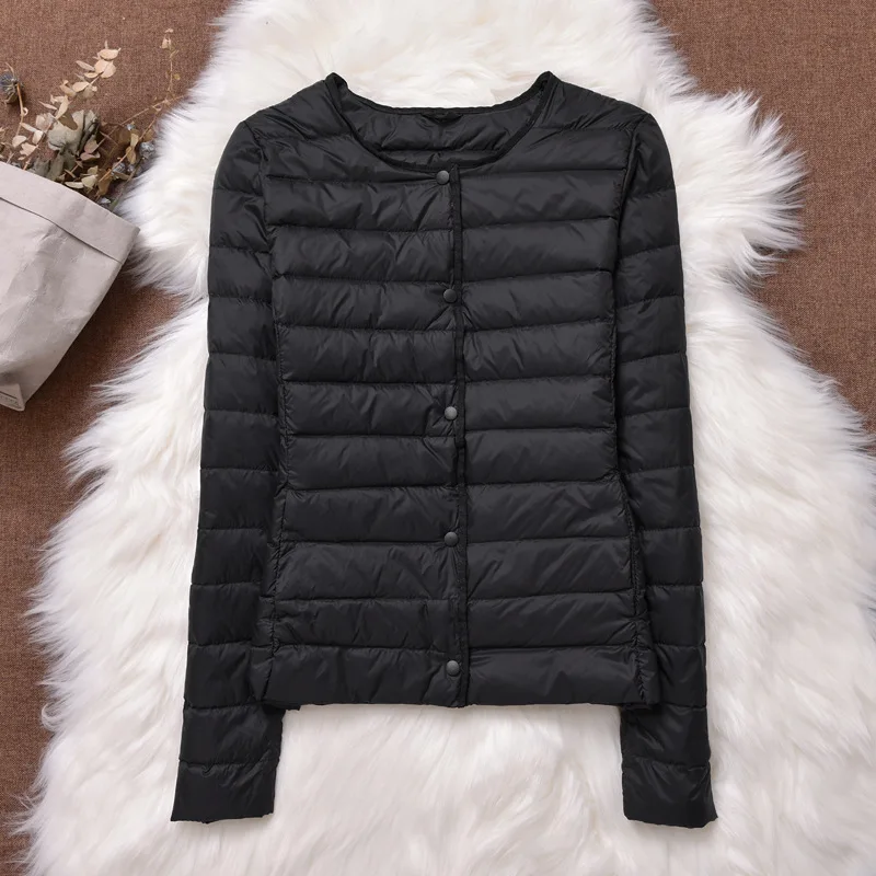 Women Duck Down Jackets 2022 New Autumn Winter Ultra Light Portable Puffer Feather Coats Female Windproof Parkas Casaco Feminino