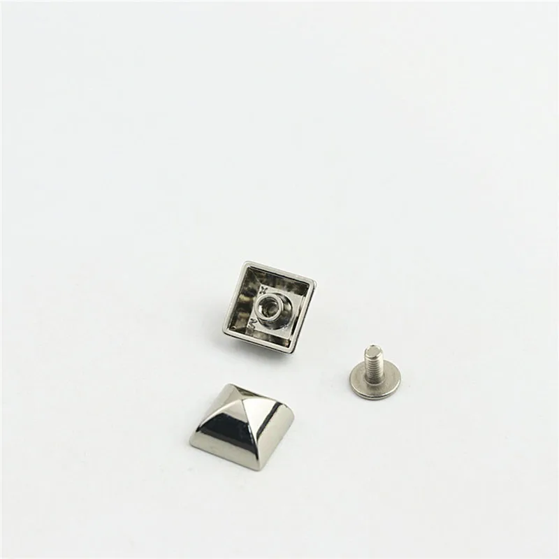 50Pcs 12cm Square Claw Nails Four-claw Rivet Bag Handbag Shoes Belt Clothing Buckle DIY Leather Crafts Decoration Accessories
